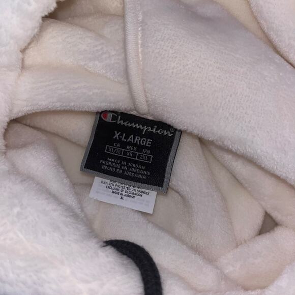 Champion Super Fleece Cropped Logo Hoodie - Picture 5 of 5